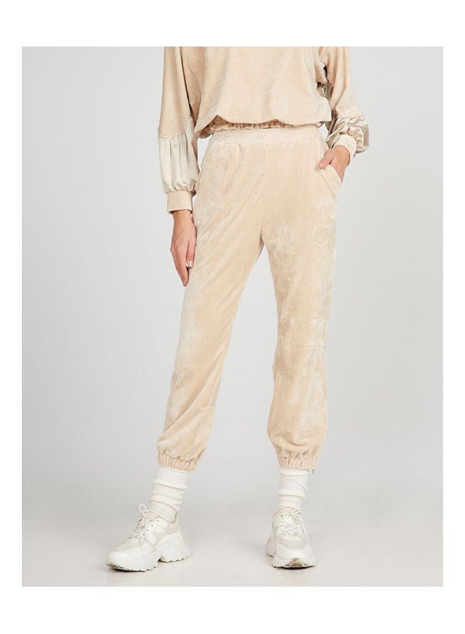 BSB Mid-Rise Regular Basic Casual Pants Ivoire - Image 2