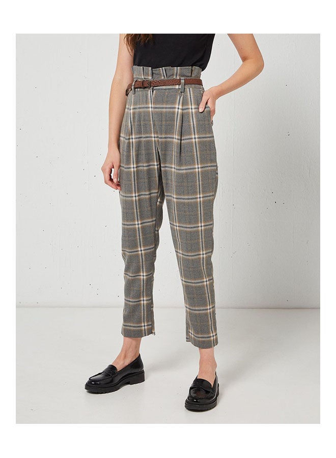 BSB Mid-Rise Regular Basic Casual Pants Grey - Image 2