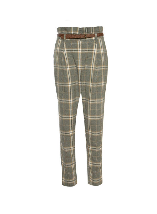 BSB Mid-Rise Regular Basic Casual Pants Grey - Image 4