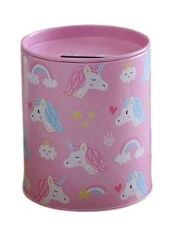 Handsomegift Tin Money Coin Bank 9x10cm - Image 1