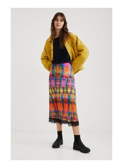 Casual Stripes Maxi Skirts Multicolour