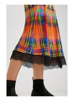 DESIGUAL Casual Stripes Maxi Skirts Multicolour  - Image 5