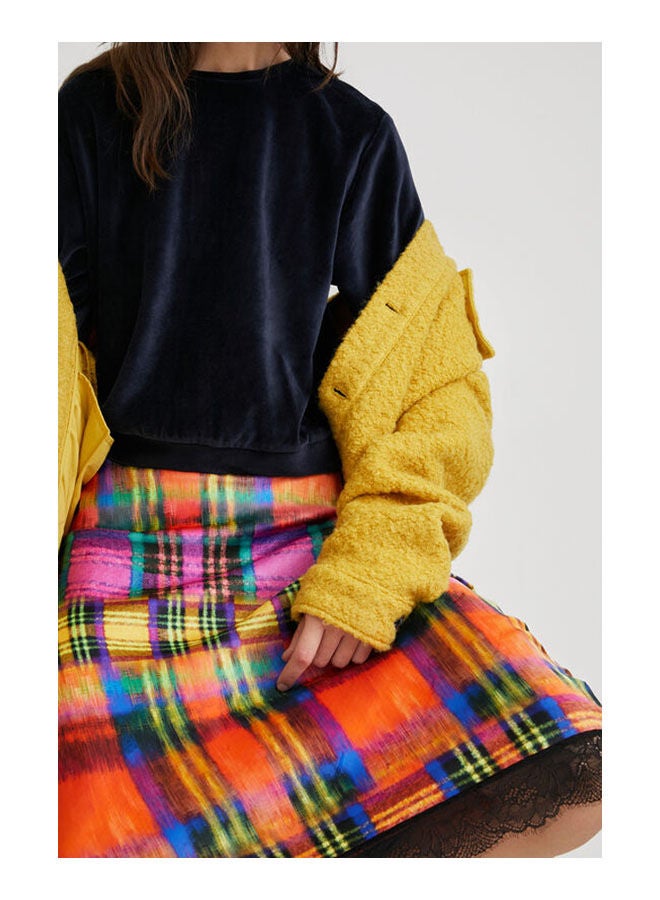 DESIGUAL - Casual Stripes Maxi Skirts Multicolour - Image 1