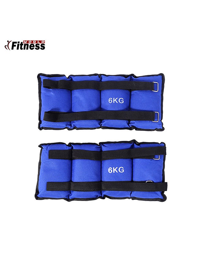 Fitness World Bag of Sand Weights for the Arms of Two Pieces 12kg  - Image 3