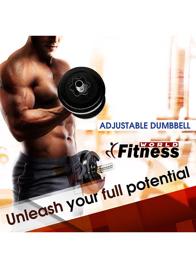 Fitness World Integrated Weight Set 20kg  - Image 2