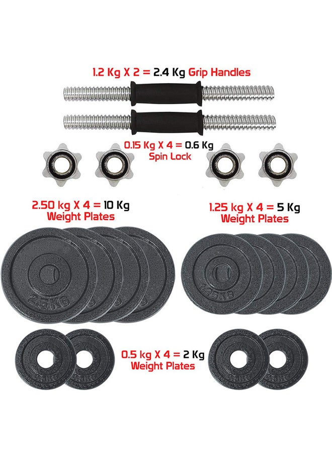 Fitness World Integrated Weight Set 20kg  - Image 5