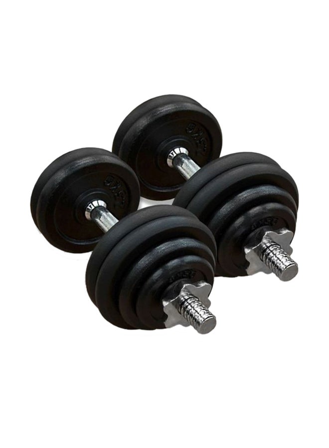 Fitness World Weight Lifting Dumbbell Set 30kg  - Image 1