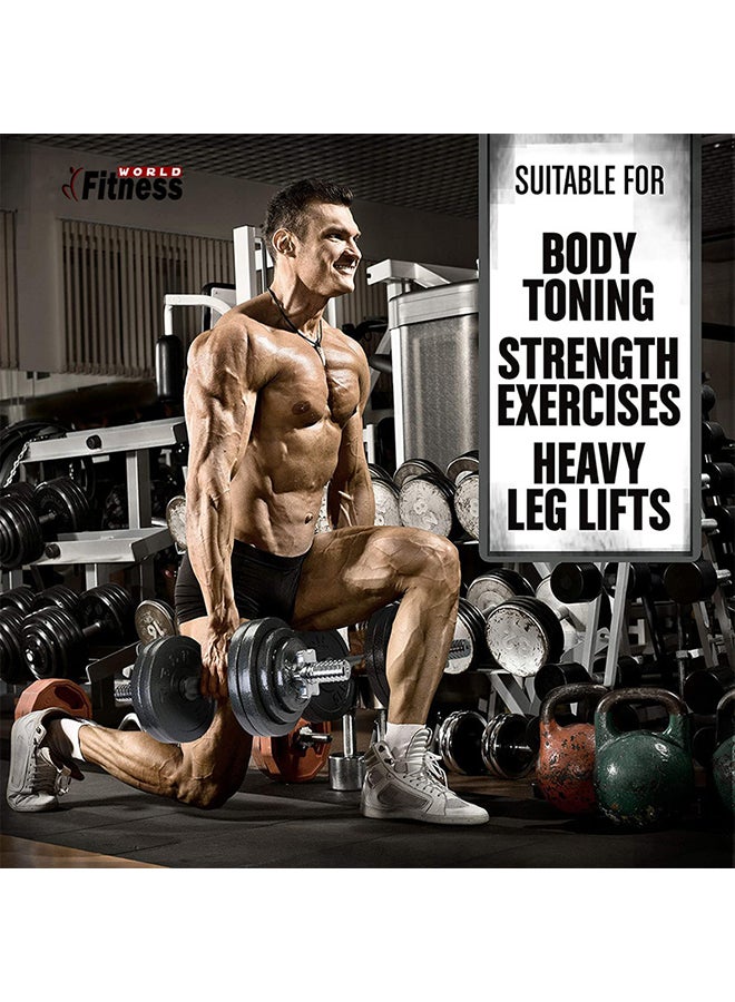 Fitness World Weight Lifting Dumbbell Set 30kg  - Image 4