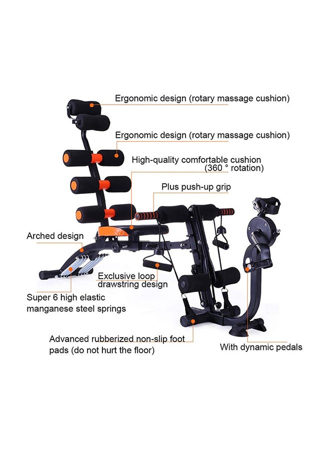 Fitness World - Adjustable Belly Exerciser Bench 115cm - Image 1