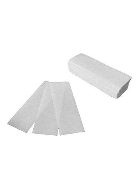 Hair Removal Depilatory Wax Strip Nonwoven Epilator Paper Waxing White