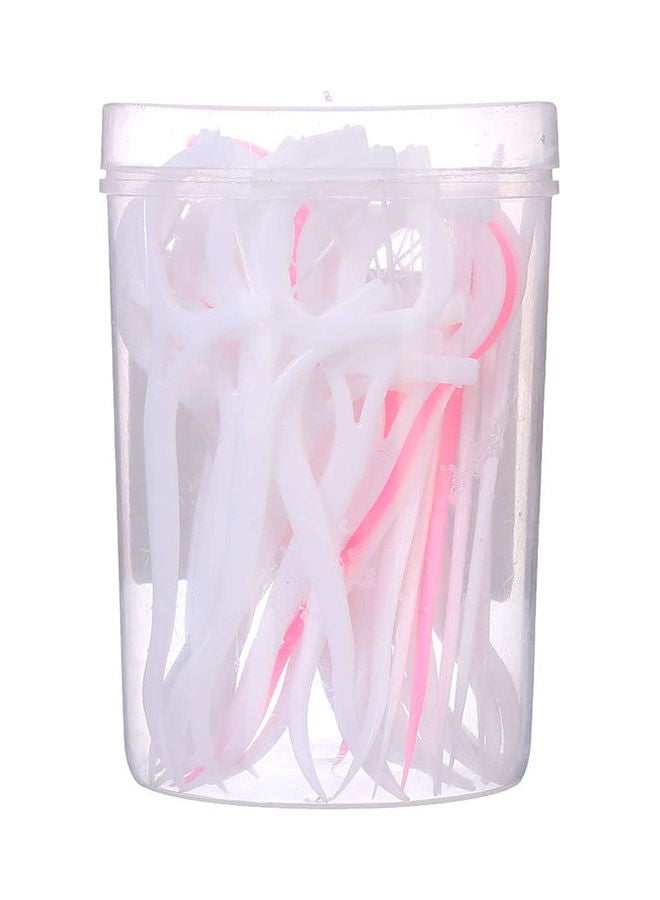 Dental Floss Toothpick White - Image 2