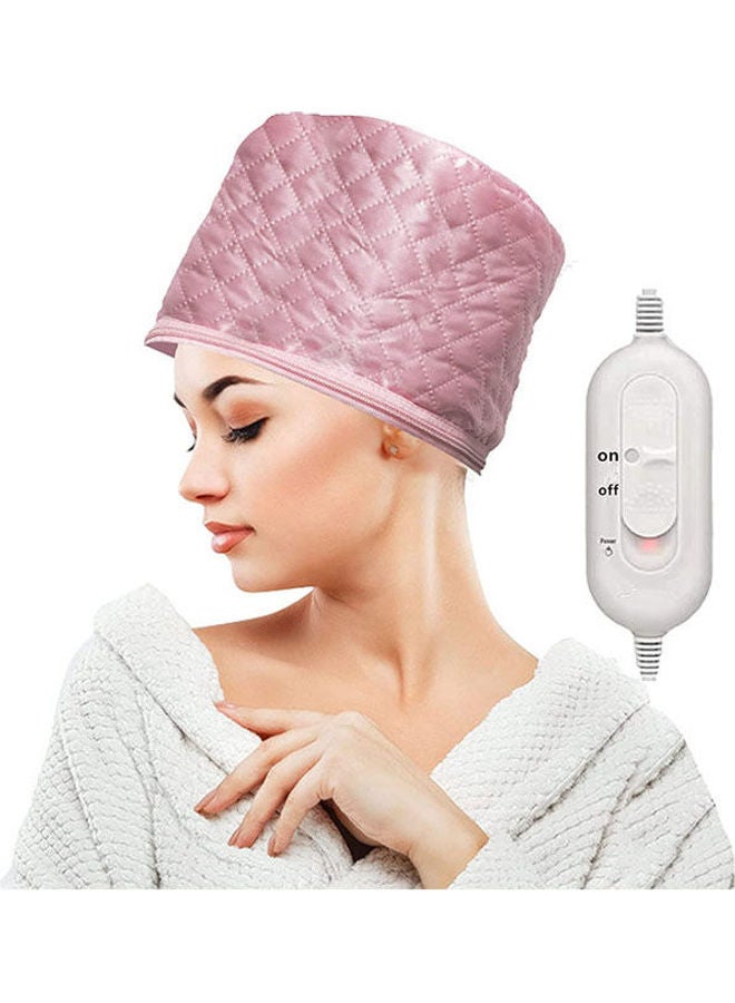 Generic Pink Hair Thermal Treatment Beauty Steamer Spa Cap Hair Care Nourishing Pink 330grams 