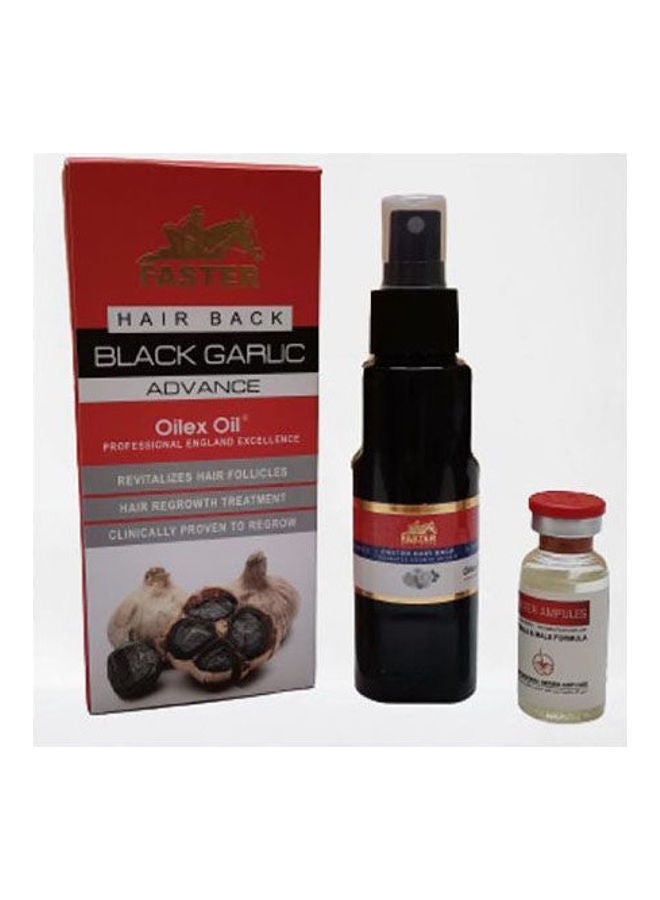 Faster - Advance Oil Hair Back - For Women Black 100ml - Image 1