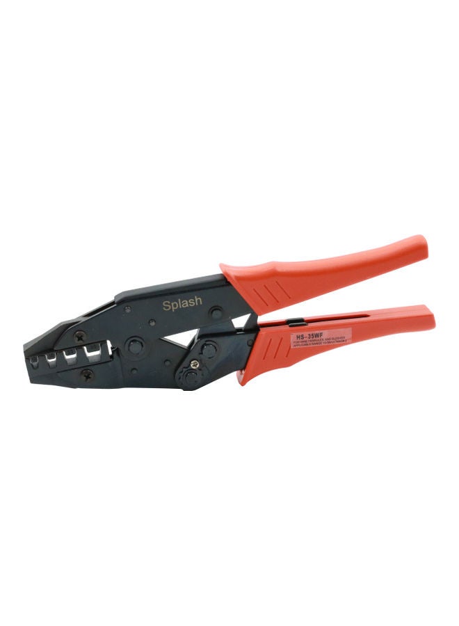 Generic Insulated Non-Insulated Ferrules Tube Terminals Clamping Plier Black/Red 10-35mm 