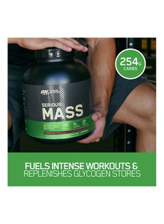 Optimum Nutrition Serious Mass Weight Gain Protein Powder Vanilla 6lb  - Image 5