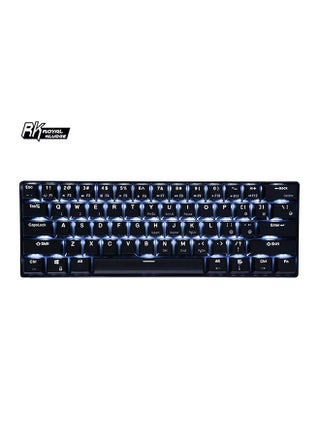 RK61 61-Key White Backlight Bluetooth/2.4G Wireless/USB Wired Three Modes Tablet Computer Mobile Office Gaming  Keyboard - v1641184507/N51235250A_1