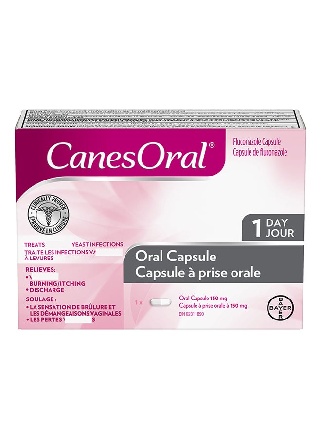 Canesten - Canes Oral Yeast Infection Pill - Image 1