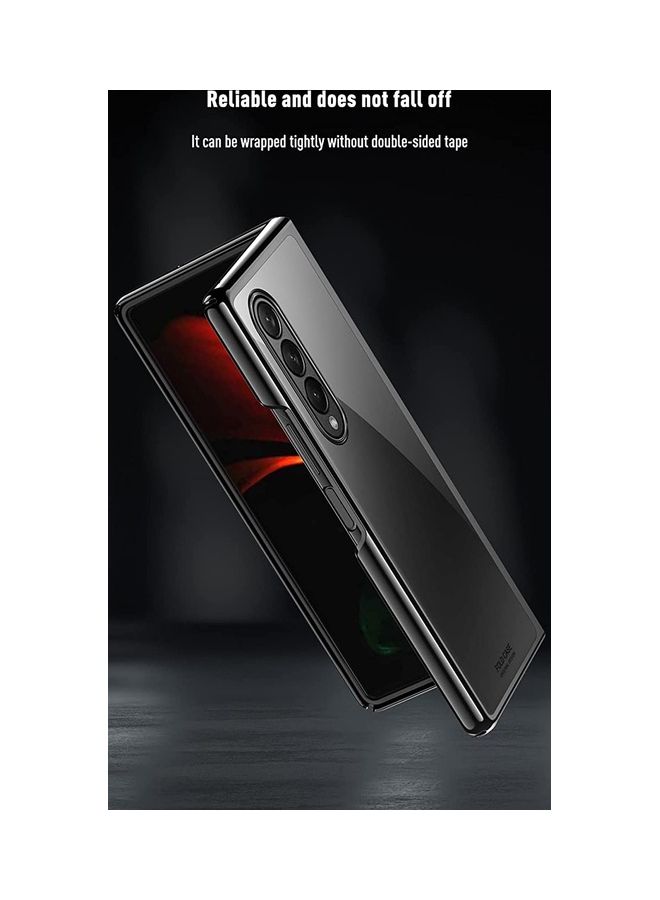 Rock Pow Protective Phone Case Hard Cover For Samsung Galaxy Z Fold 3 5G Black - Image 2