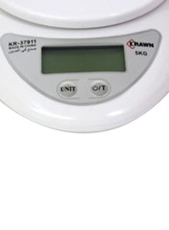 KRAWN Multipurpose Kitchen Scale KR-37911 White  - Image 2