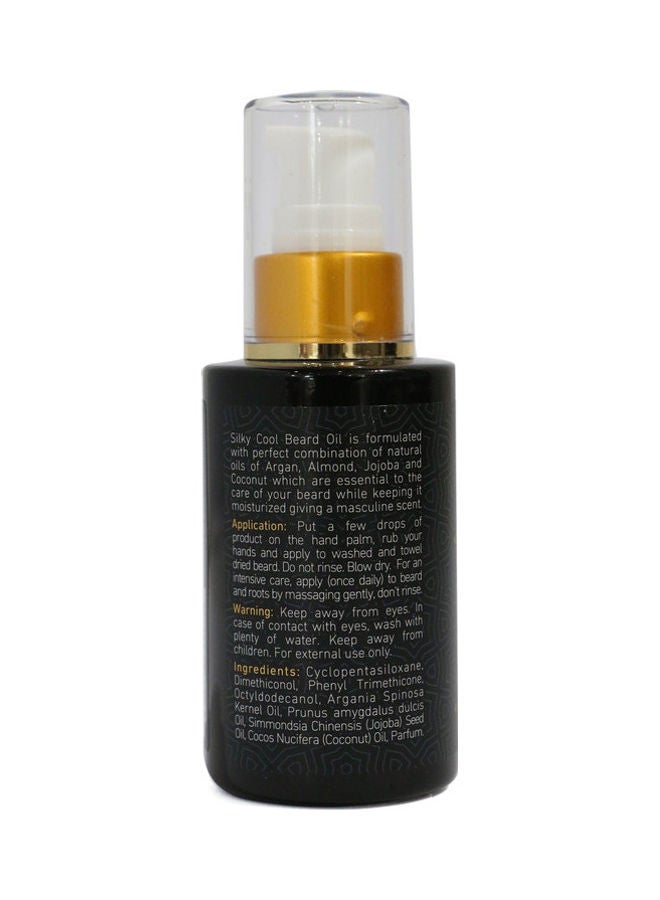 Silky Cool - Beard Oil 60ml - Image 1
