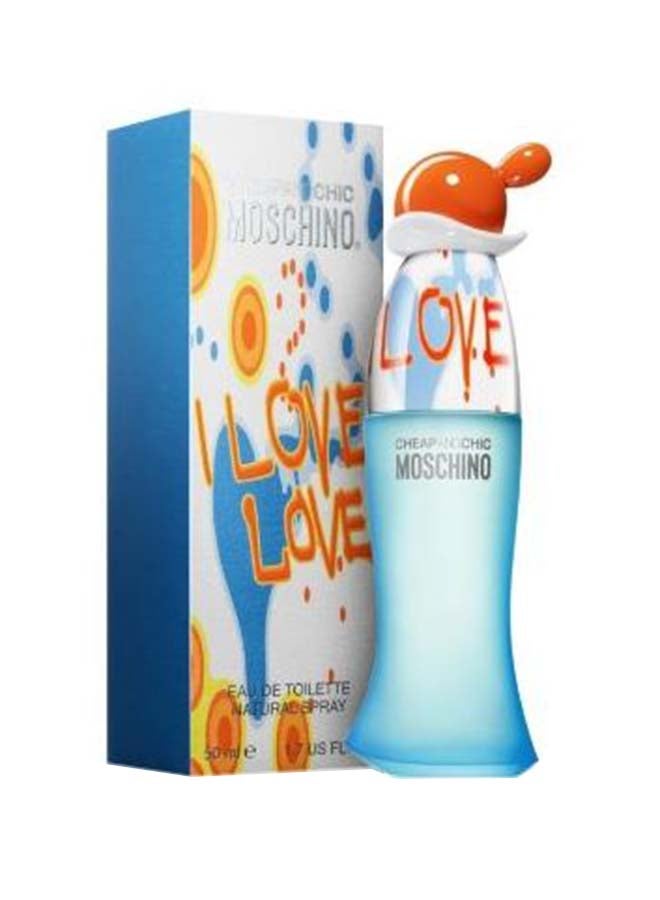 MOSCHINO - Cheap And Chic I Love EDT 50ml - Image 1