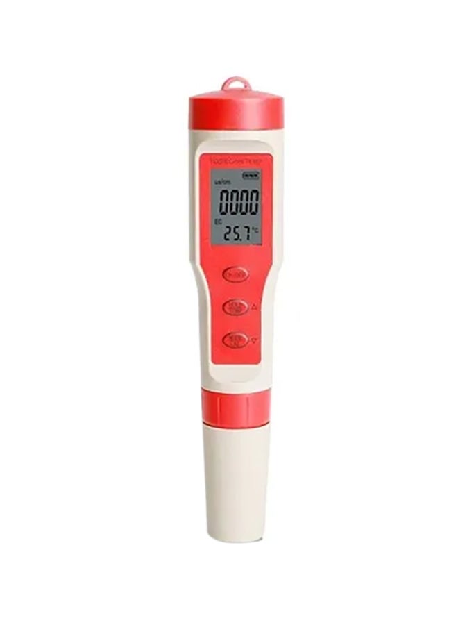 Generic 4-in-1 Multi Function Water Detector Test Pen For Swimming Pool Red  - Image 1