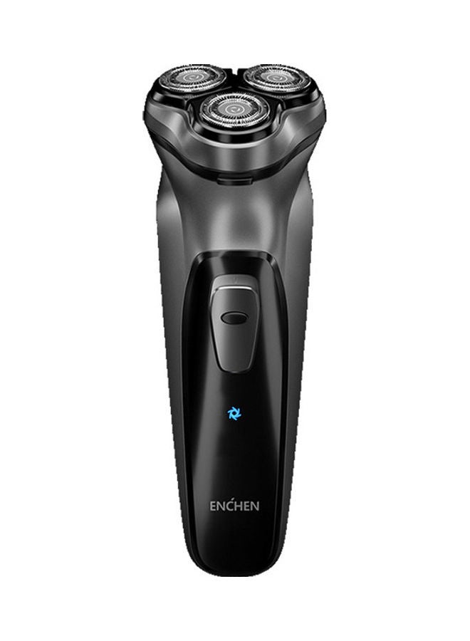 إنشن ماكينة حلاقة بلاك ستون الكهربائية ثلاثية الأبعاد فضي 15.5X5.3X5.3سم - Image 1