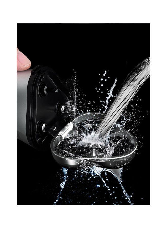 إنشن ماكينة حلاقة بلاك ستون الكهربائية ثلاثية الأبعاد فضي 15.5X5.3X5.3سم - Image 3