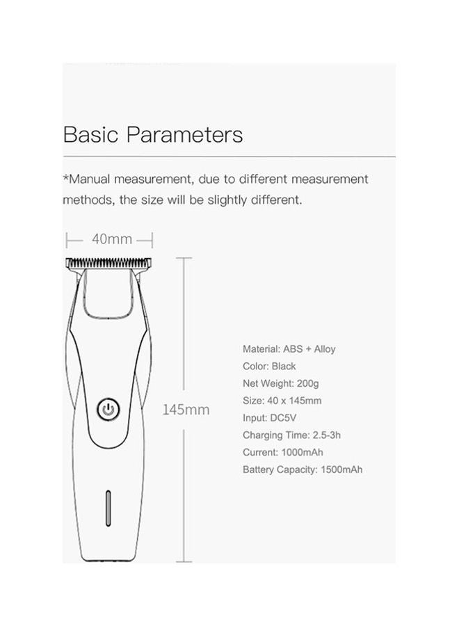 ENCHEN All In One Electric Hair Clipper Black - Image 2