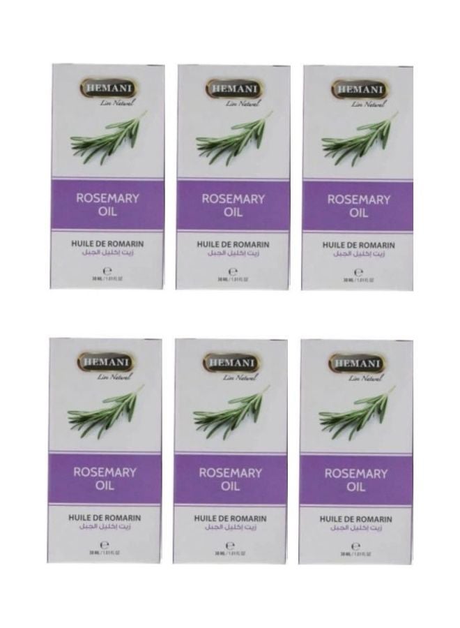 HEMANI 6-Piece Rosemary Oil 30ml - Image 1