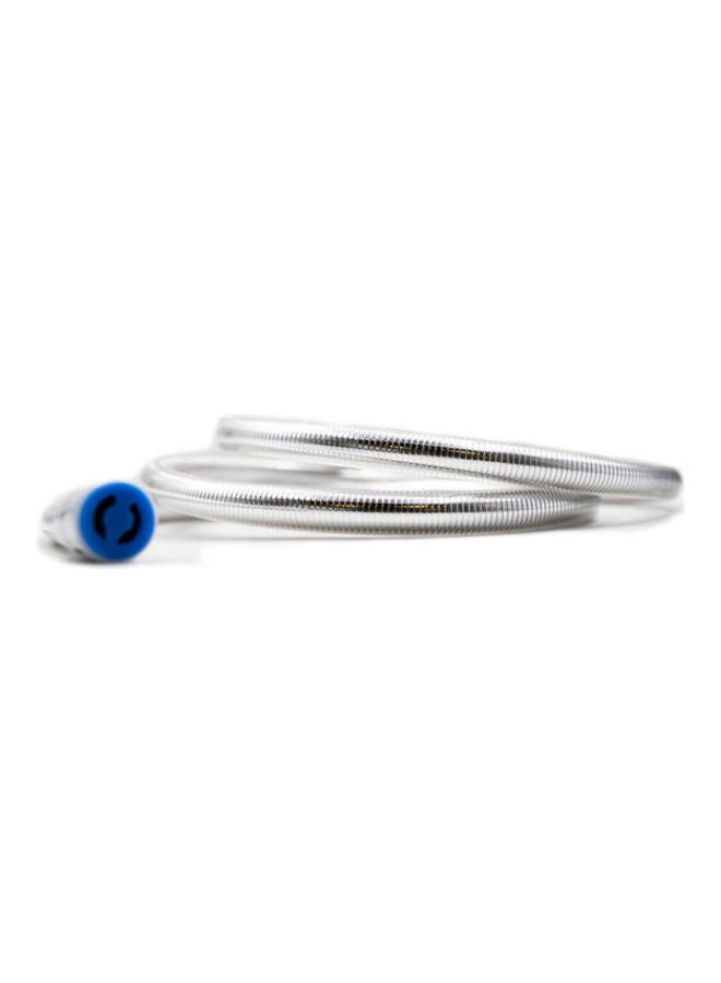 PURE BLUE Chromalux Metallic Shower Hose Chrome 1.5meter - Image 3