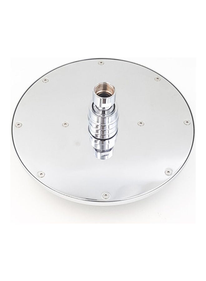 PURE BLUE Water Saving Easy Clean Rain Shower Chrome 8inch  - Image 2