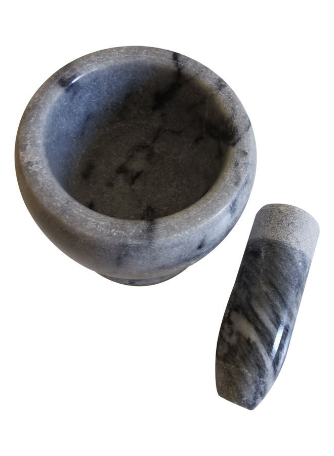 Mortar And Pestle Bowl Set Multicolour 10x10.5cm  - Image 3
