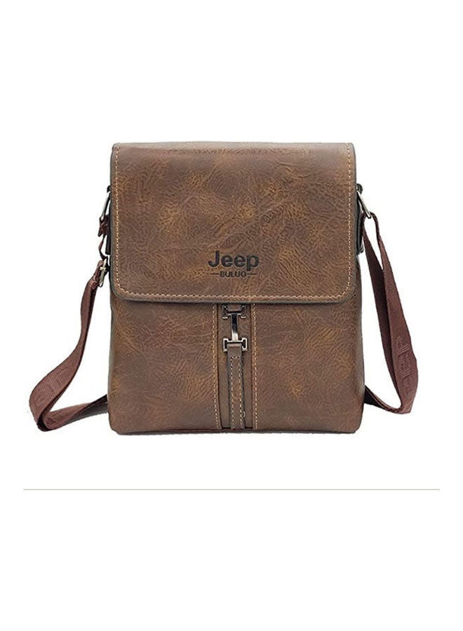 Jeep Buluo Mens Crossbody Bag brown