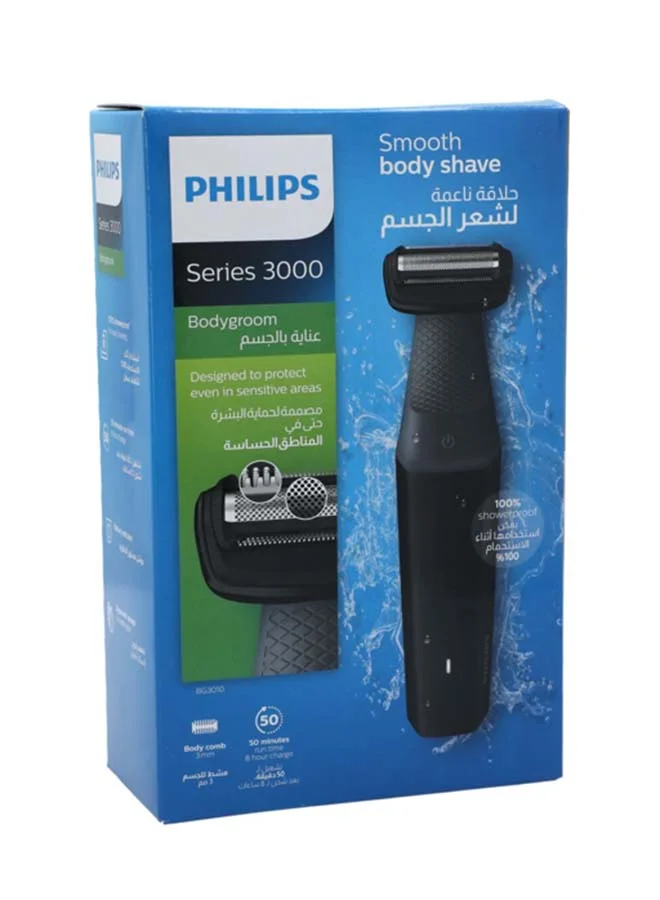 Philips Showerproof Bodygroom Series 3000 BG3010/13 Black/Grey