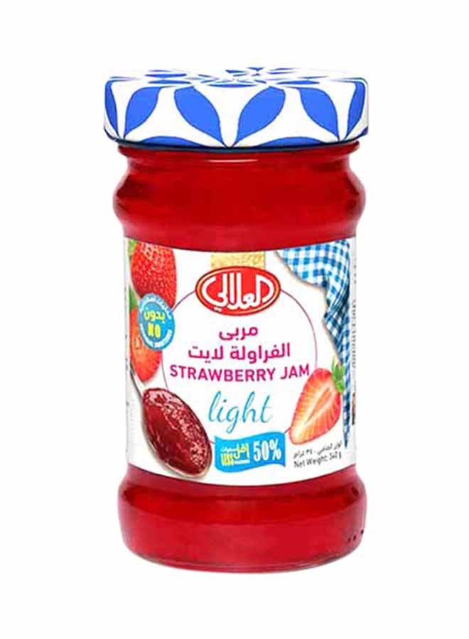 العلالي مربى الفراولة لايت 340غرام  - Image 1