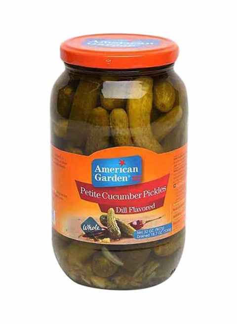 Petite Cucumber Pickles Dill Flavored 907grams