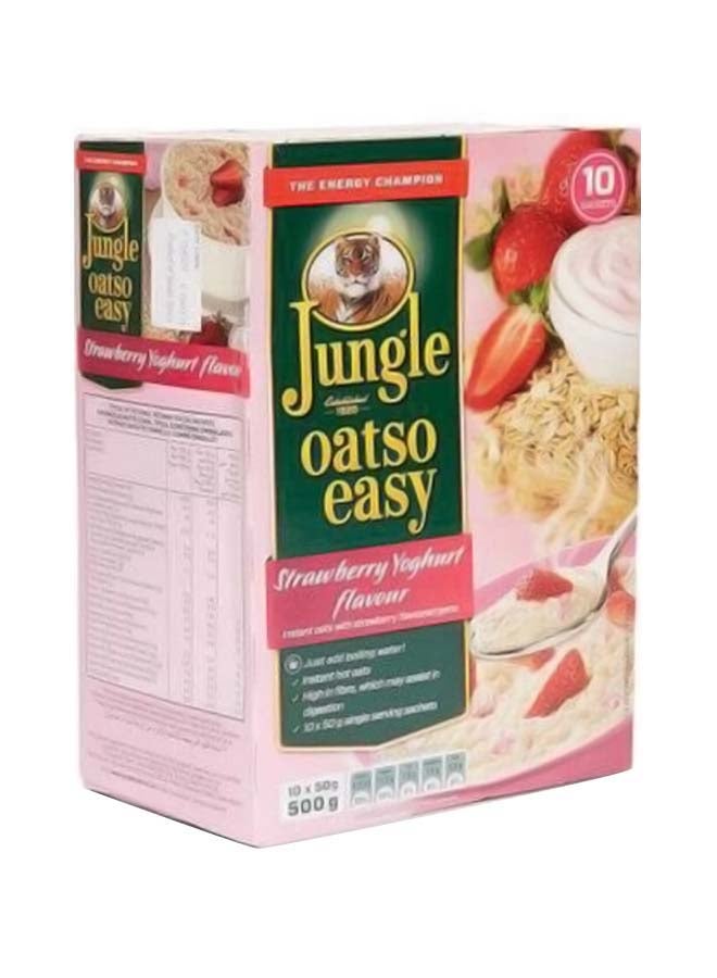 Strawberry Yogurt Flavour Oats 500grams - v1641201910/N12279565A_1