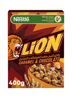 Lion Caramel And Chocolate Breakfast Cereal 400grams  - Image 1