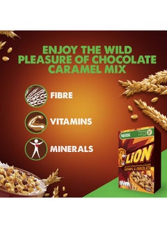 Lion Caramel And Chocolate Breakfast Cereal 400grams  - Image 4