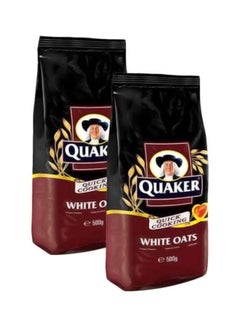 Quaker White Oats Value Pack 500grams Pack of 2  - Image 1