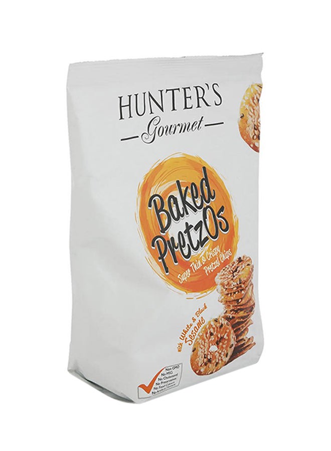 Hunter's Gourmet Baked Pretzos With White And Black Sesame 180grams  - Image 3