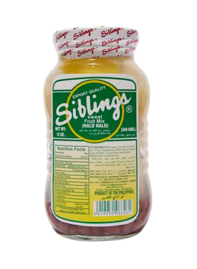 Siblings Sweet Fruit Mix Halo Halo 340grams - Image 1