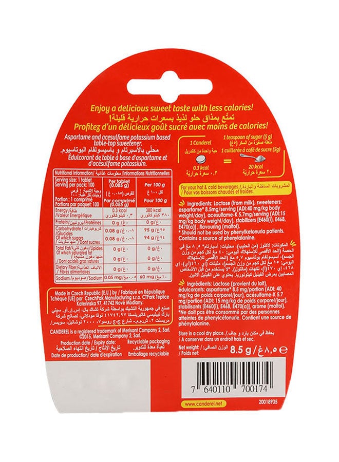 Canderel Sweetener Tablets 8.5grams  - Image 2