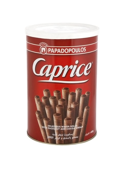 Wafers Rolls With Hazelnut And Cocoa Cream 400grams