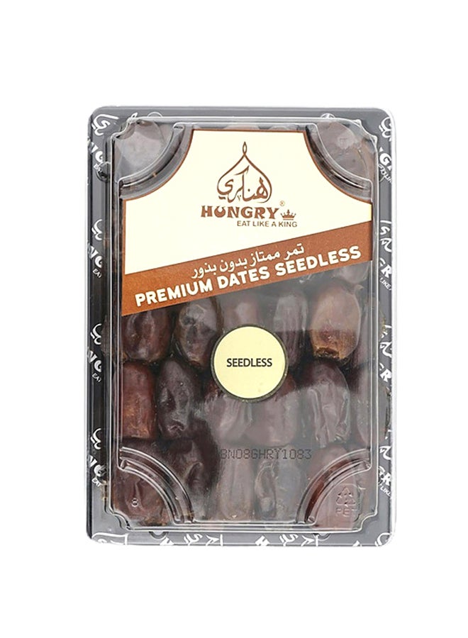 Hungry Premium Dates Seedless 500grams - Image 1
