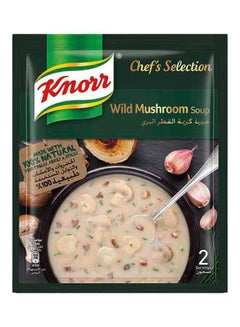 عبوة شوربة كريمة الفطر البري من إعداد الخبراء مصنوعة من مكونات طبيعية من دون ألوان صناعية أو مواد حافظة 54جرام