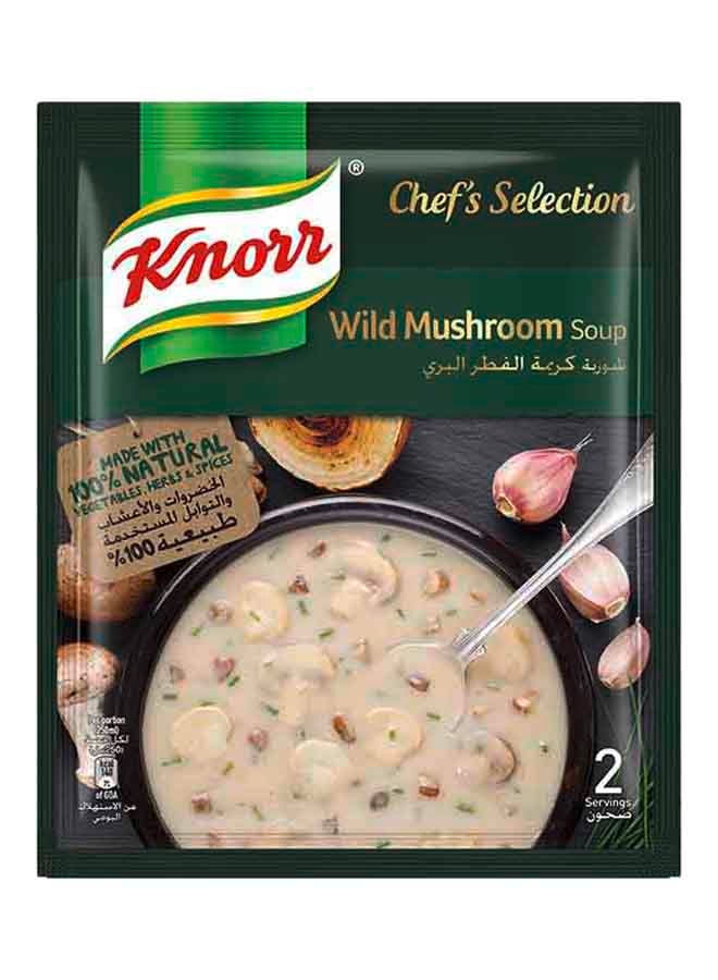 كنور - عبوة شوربة كريمة الفطر البري من إعداد الخبراء مصنوعة من مكونات طبيعية من دون ألوان صناعية أو مواد حافظة 54جرام - Image 1