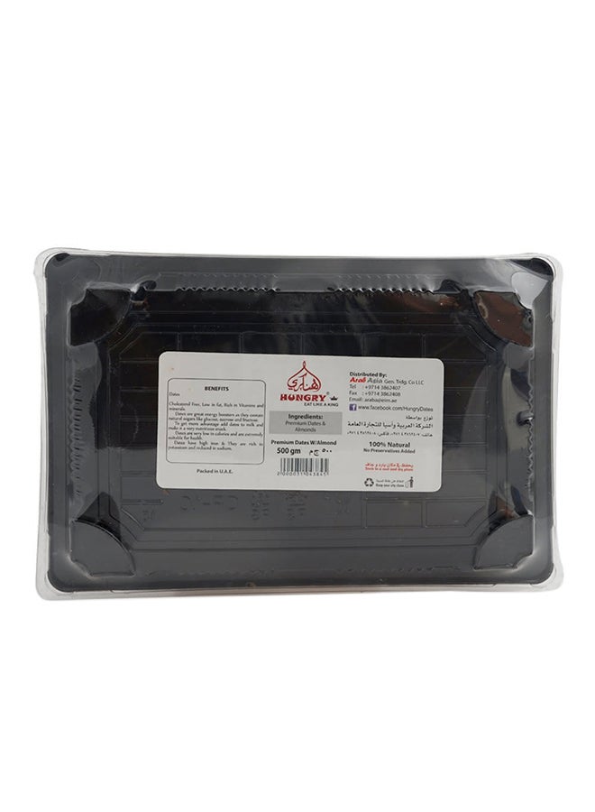 Hungry Premium With Almonds Dates 500grams - Image 2