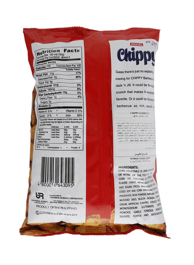 Jack'nJill Chippy Barbecue Flavor Corn Chips 110grams - Image 2
